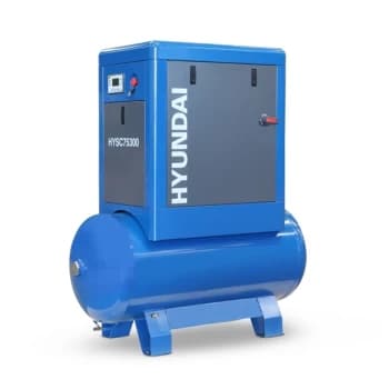 Hyundai 7.5hp 300 Litre Screw Compressor HYSC75300