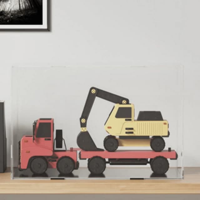 Vidaxl Display Box Transparent 56X36X37cm Acrylic