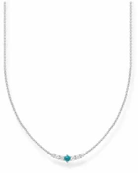 Thomas Sabo KE2093-405-17-L42V Silver Turquoise Zirconia Jewellery