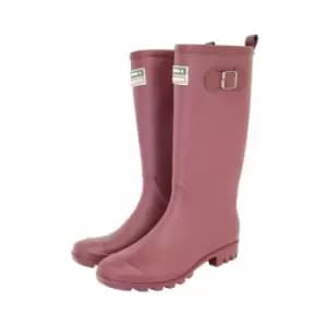 Burford Wellington Boots Aubergine - Size 7