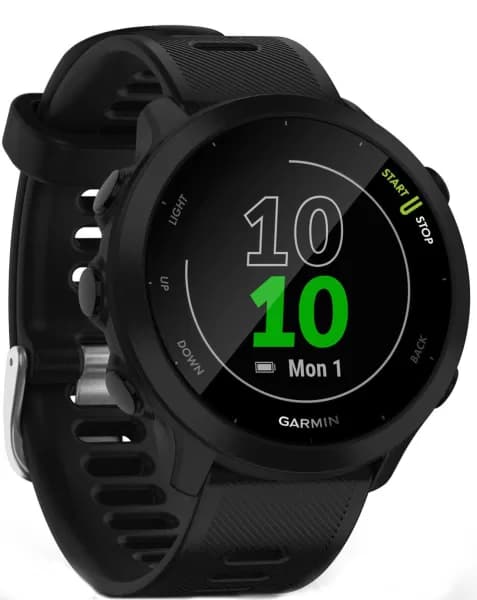 Garmin Forerunner 55 GPS Running Smartwatch - Black