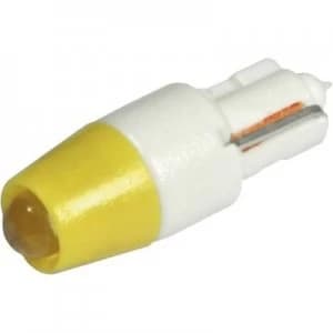 LED bulb W2 x 4.6d Yellow 12 Vdc 12 V AC 240 mcd CML