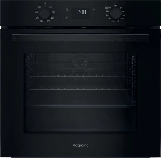 Hotpoint Class 2 HO 455H B UK Built In Electric Single Oven - Black - A Rated