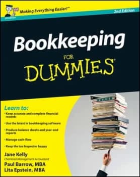 Bookkeeping for Dummies by Jane Kelly Paperback