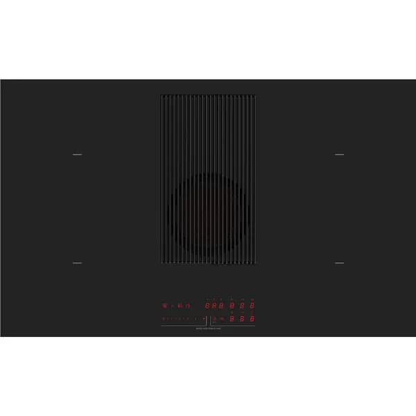 Elica NT-PRIME-S-DO 83cm Venting Induction Hob - Black - For Ducted Ventilation