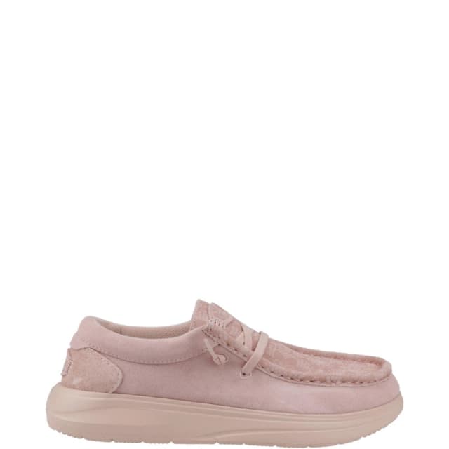 HEYDUDE Womens Wendy COMF Shoe in Light Pink Size: 8 Light Pink Female 8