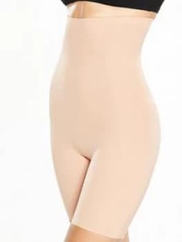 Spanx Spanx Thinstincts High Waisted Mid Thigh Short Nude Size L Women