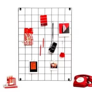 WR002 Black Decorative Metal Wall Accessory