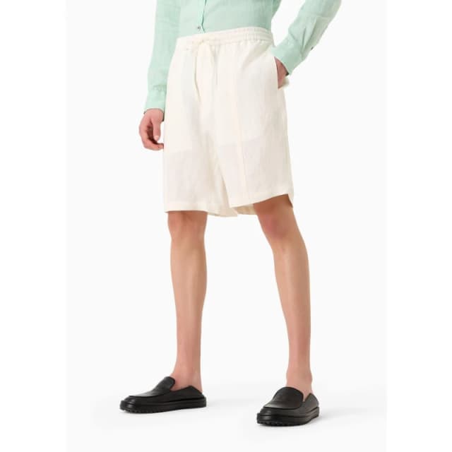 Emporio Armani Shorts White male XS