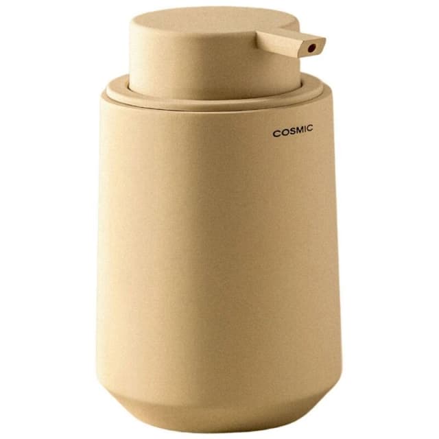 COSMIC Cosmic - Saona Soap Dispenser 350ml Resin Pump in Sand Color for Bath or Kitchen WJC219A0004222