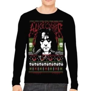 Alice Cooper - Holiday 2015 Unisex Large Sweatshirt - Black