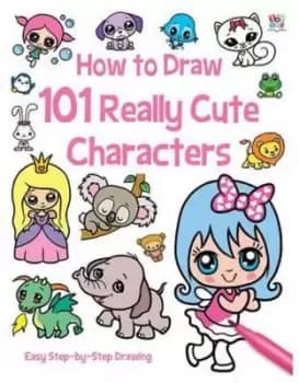 How to Draw 101 Really Cute Characters by Nat Lambert