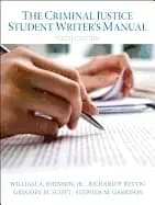 criminal justice student writers manual