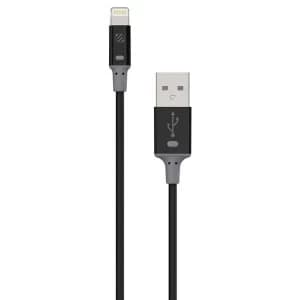 Scosche strikeLINE II 0.9m USB A Lightning Black mobile phone cable
