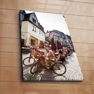 5070C-222 Multicolor Decorative Canvas Painting