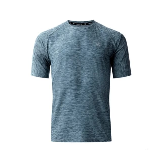 Dare 2b Dare 2b Men Power Up T-Shirt in Grey Size: Medium Grey M Male 5063019916521