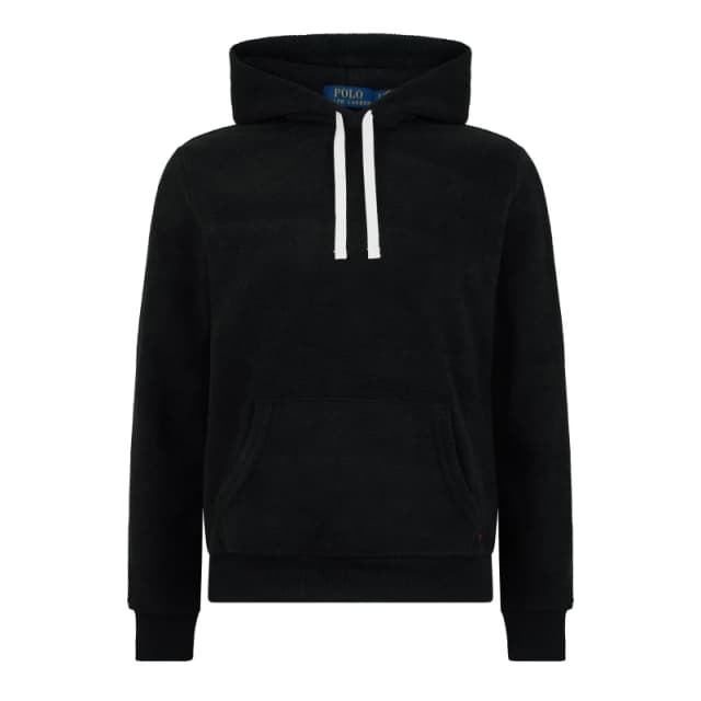 Ralph Lauren Fleece Lounge Hoodie - Black 2XL
