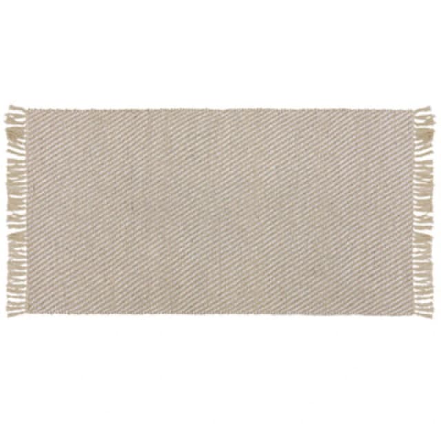 Beliani Rug Aladag Beige 80 X 150 Cm Jute