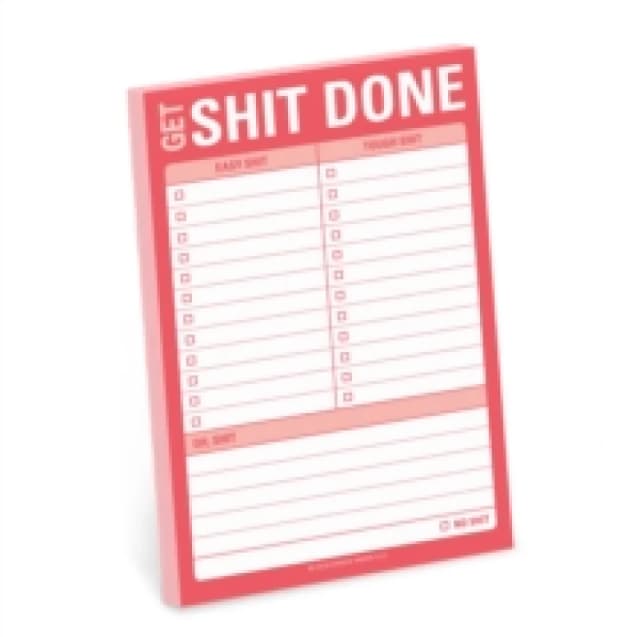 Knock Knock Get Shit Done Great Big Sticky Note Other printed item