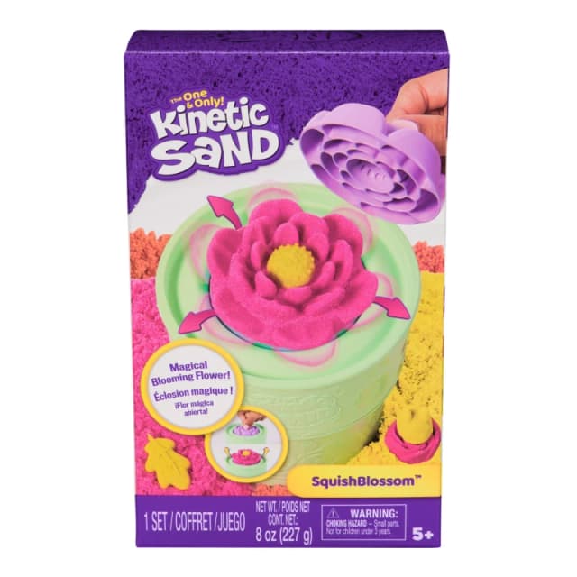 Kinetic Sand Kinetic Sand Squish Blossom Sand Kit