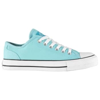 SoulCal Canvas Low Ladies Canvas Shoes - Light Teal