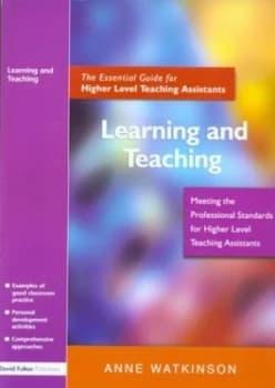 Learning and Teaching by Anne Watkinson Paperback