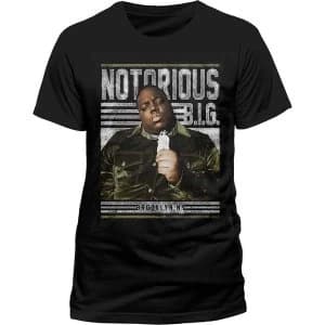 Biggie Smalls - Notorious Big Chain Mens Large T-Shirt - Black