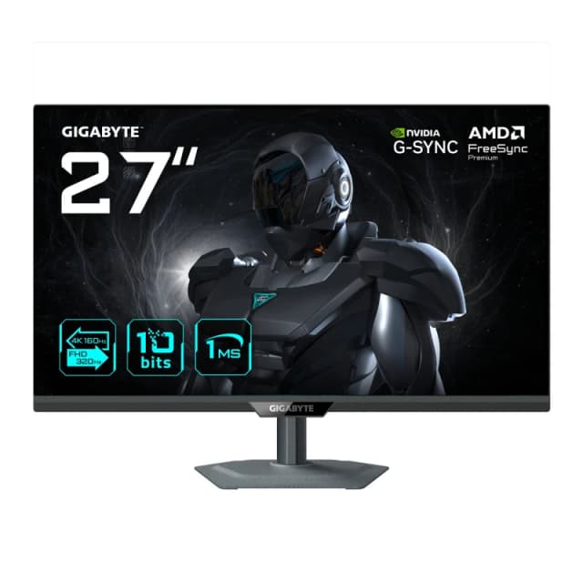 Gigabyte Gigabyte G27UP 274K Ultra HD Gaming Monitor - Dual Mode (4K 160Hz or FHD 320Hz) G27UP-EK
