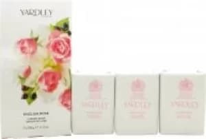 Yardley English Rose Soap 3x 100g