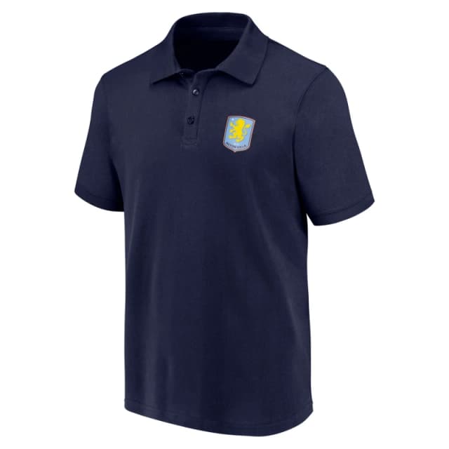 Team Crest Polo Mens - Blue Blue S