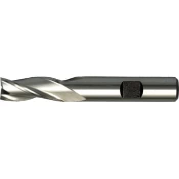 25.00MM HSS-Co 8% 3 Flute Weldon Shank Slot Drills - Uncoated - Swisstech