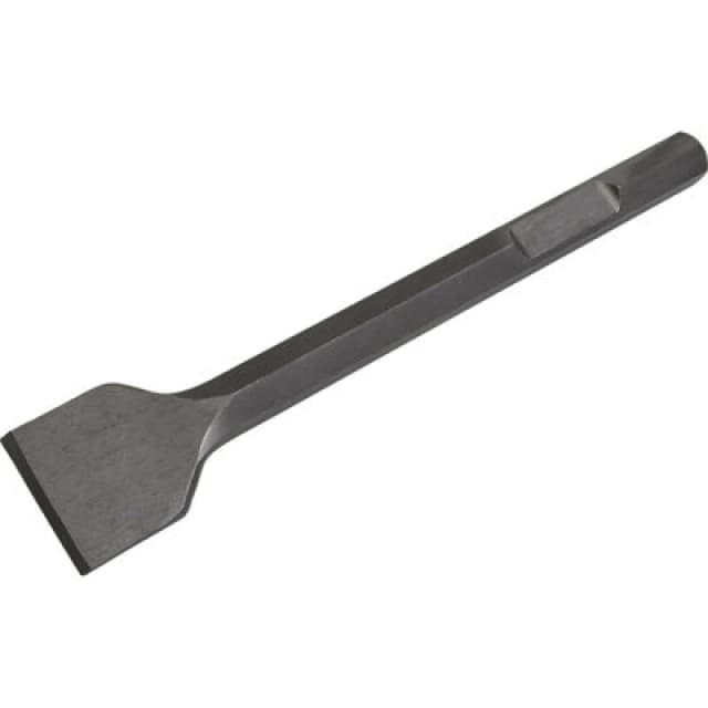 Loops 75 x 375mm Wide Impact Chisel - Bosch 11304 & Other Models - Demolition Breaker Metallics