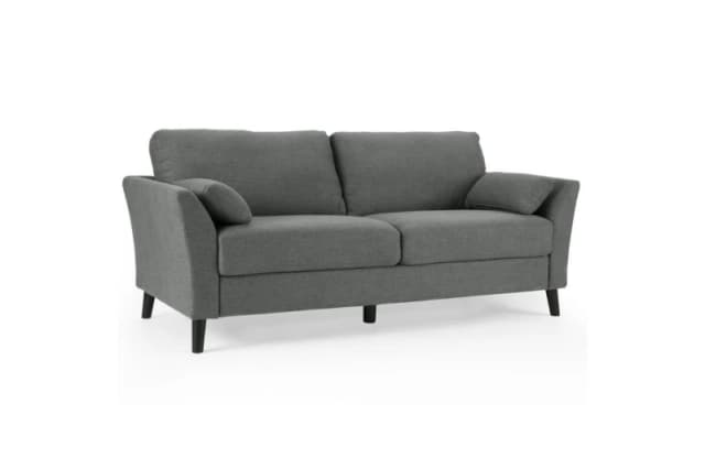 Home Detail Stella 3 Seater Sofa Dark Grey
