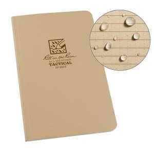 Rite In The Rain Field Book Side Bound Field Flex Cover 4.5 x 7" Tan