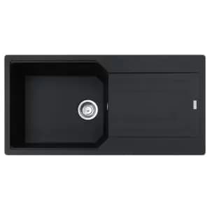 Franke Urban Granite 1 Bowl Kitchen Sink - Black