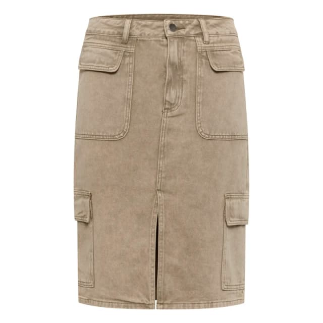 Kaffe Denim skirt For Her KAFFE Rania Marron Female 38