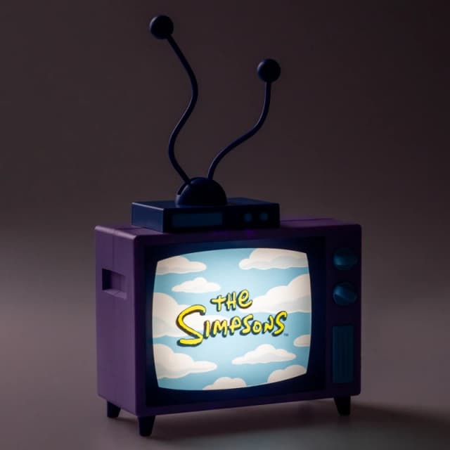 The Simpsons TV Lamp