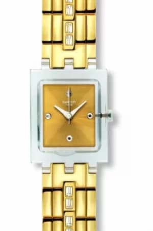 Ladies Swatch White Barrette Watch SUBK151G