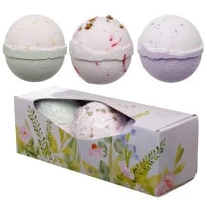 Botanical Handmade (Set of 3) Bath Bomb