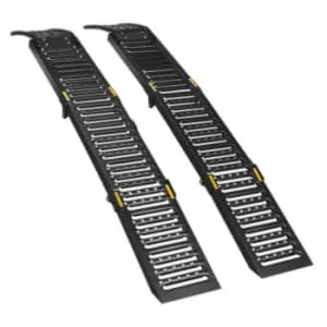 Steel Folding Loading Ramps 500KG Capacity Per Pair