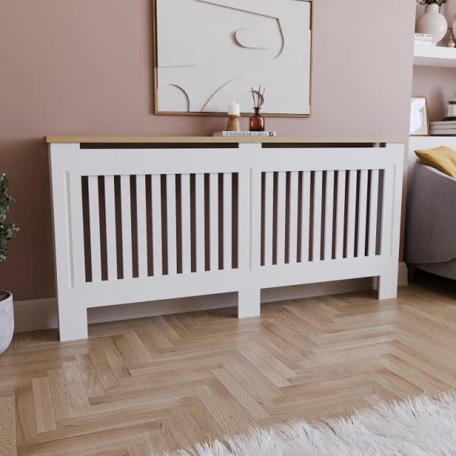 Lassic Vida Designs Arlington Radiator Cover, Extra Large White unisex XL