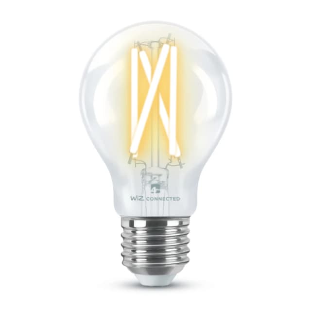 4lite WiZ Connected A60 E27 Filament Bulb Clear