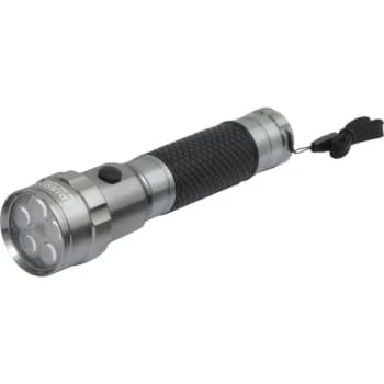 5 LED Aluminium Soft Grip Torch - 2 X C