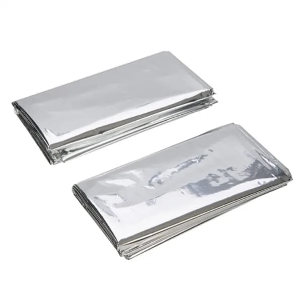 Silverline Emergency Blanket 2pk - 1m x 2m
