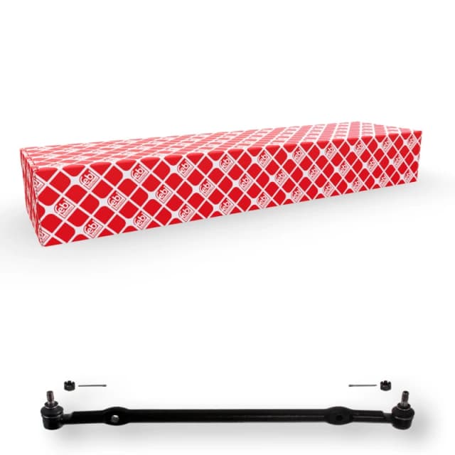 FEBI BILSTEIN 12939 Tie Rod Centre, with crown nut Rod Assembly (284)