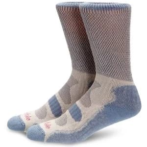 Bridgedale Coolfusion Light Hiker Womens Sock Smokey Blue Large