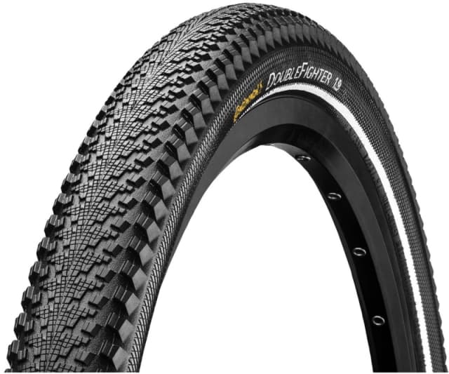 Continental Doublefighter III Reflex Tyre Wire Bead 24X2.00 BLACK/BLACK REFLEX