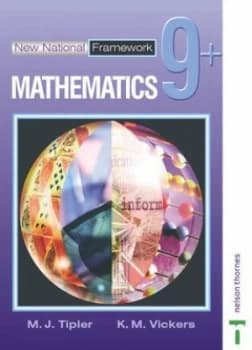 New National Framework Mathematics 9 by M J Tipler Book