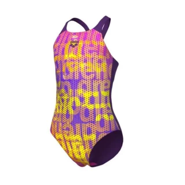 One Piece swimsuit for girls Arena V Back Violet Female 12/13 ans