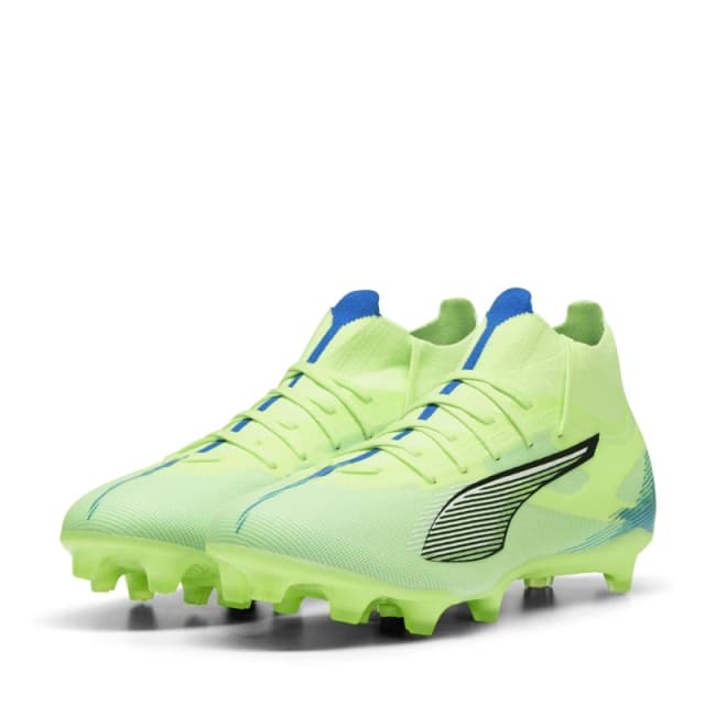 Puma Ultra Match+ Firm Ground Football Boots - Green Green 7